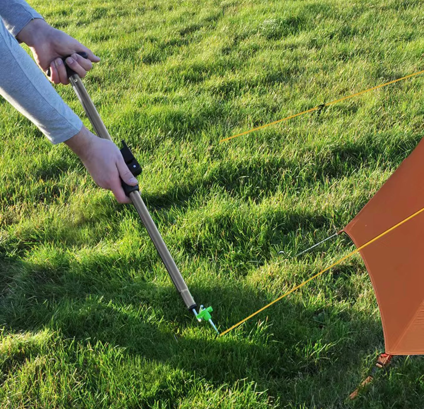 TELESCOPIC TENT PEG PULLER
