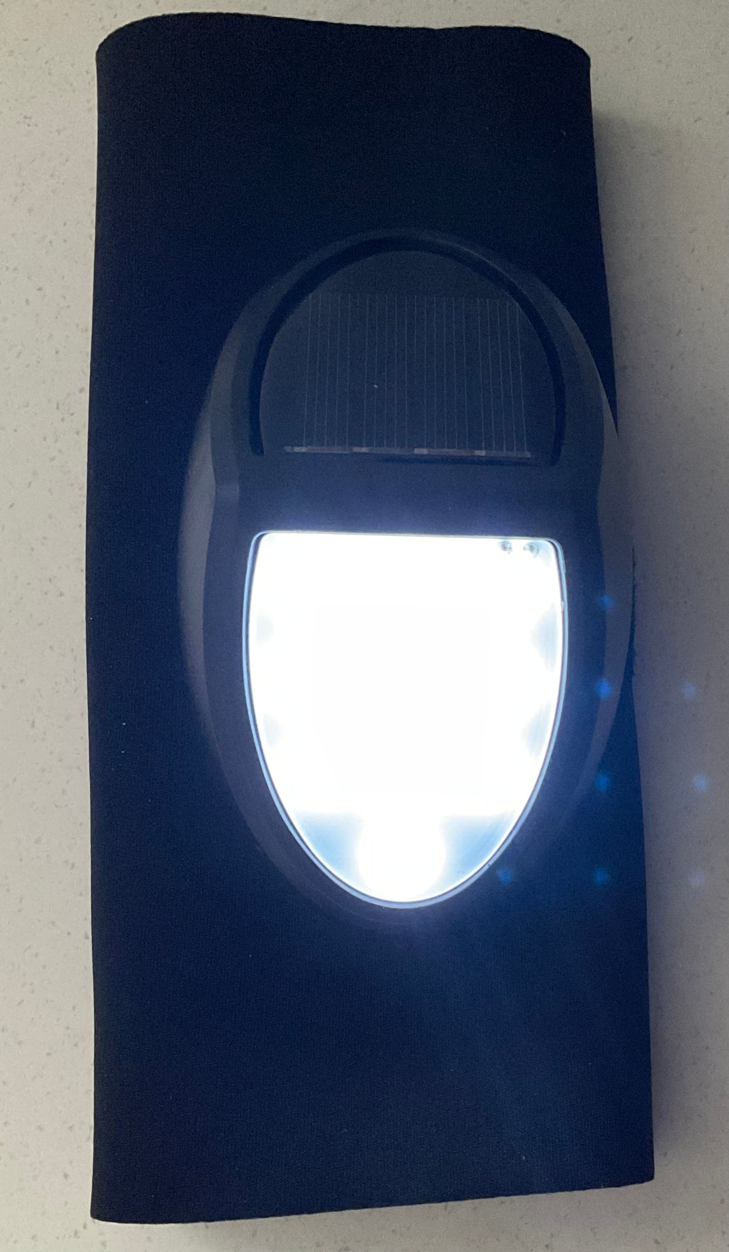 AWNING ARM STRAPS WITH BUILT IN SOLAR POWERED LED LIGHTS