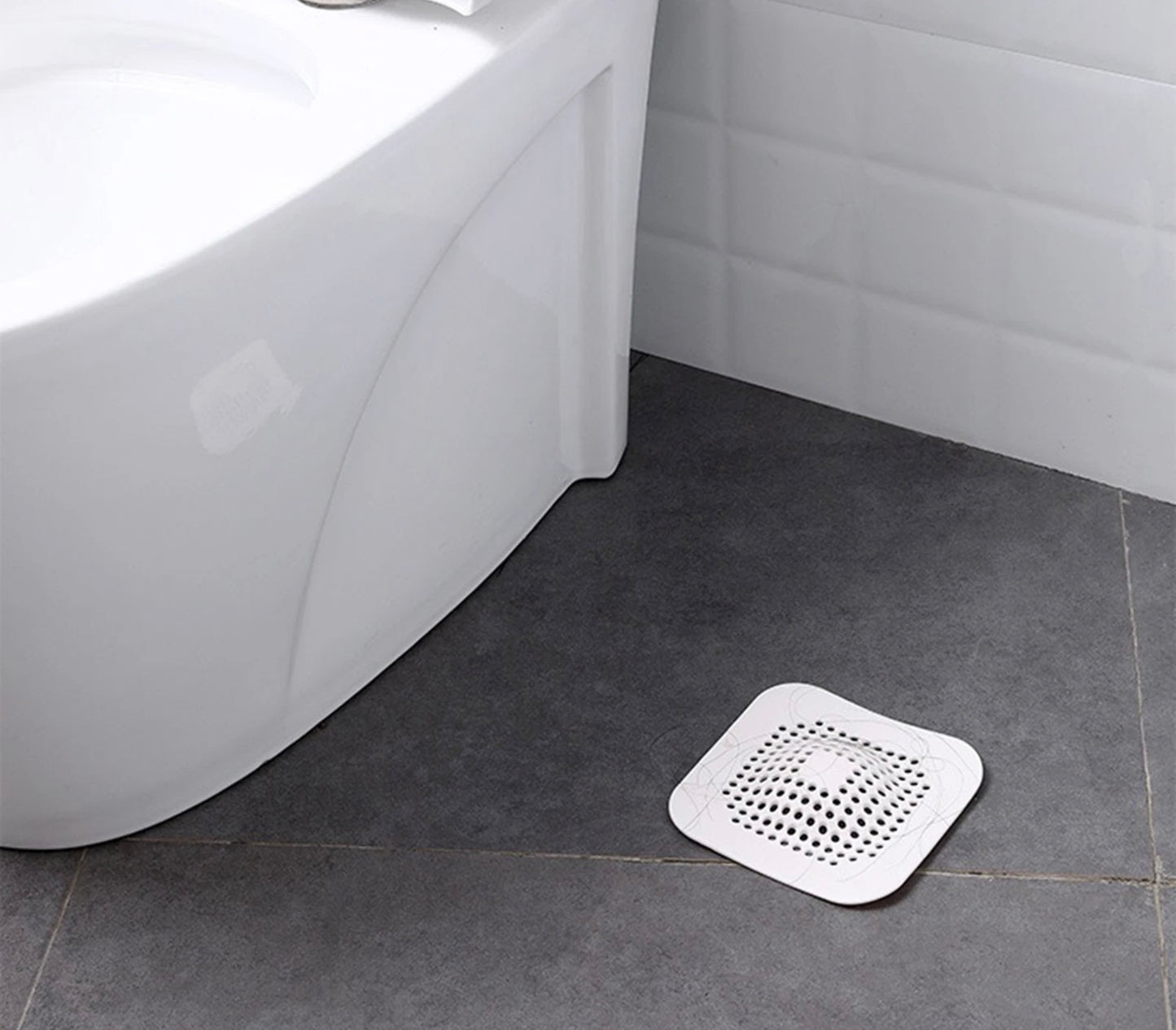 DRAIN COVER - HAIR CATCHER - SILICONE