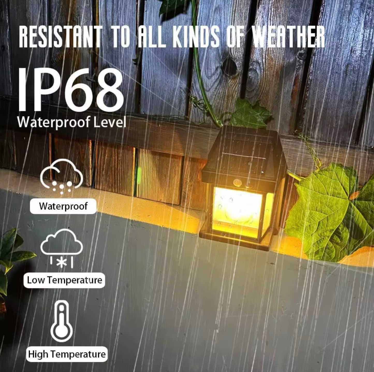 SOLAR POWERED OUTDOOR LIGHT
