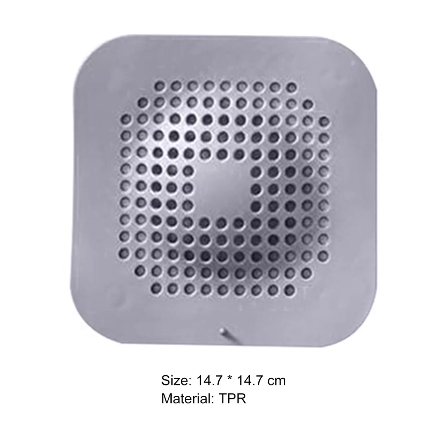 DRAIN COVER - HAIR CATCHER - SILICONE