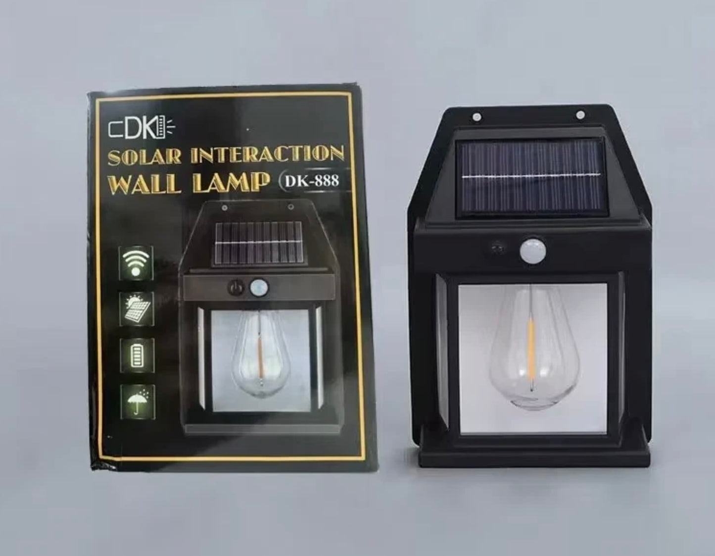 SOLAR POWERED INDUCTION LAMP