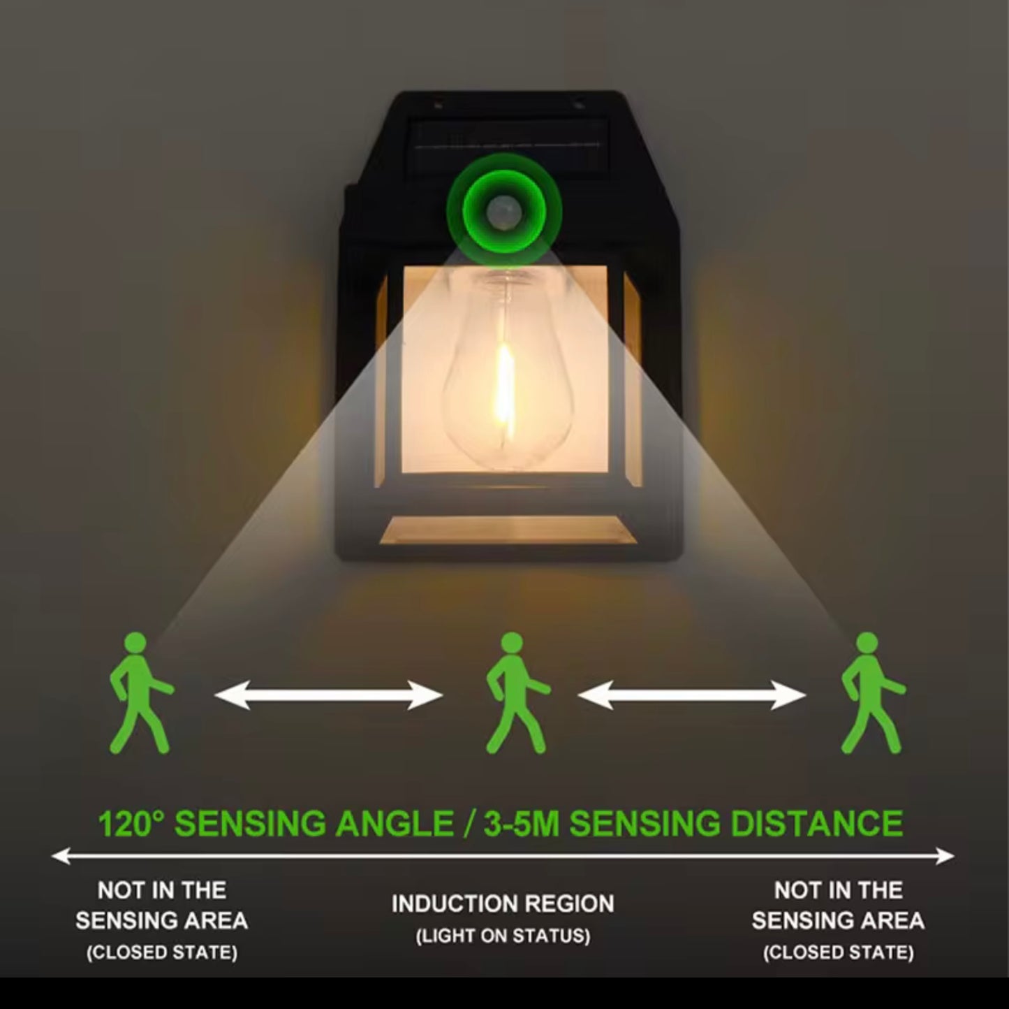 SOLAR POWERED OUTDOOR LIGHT