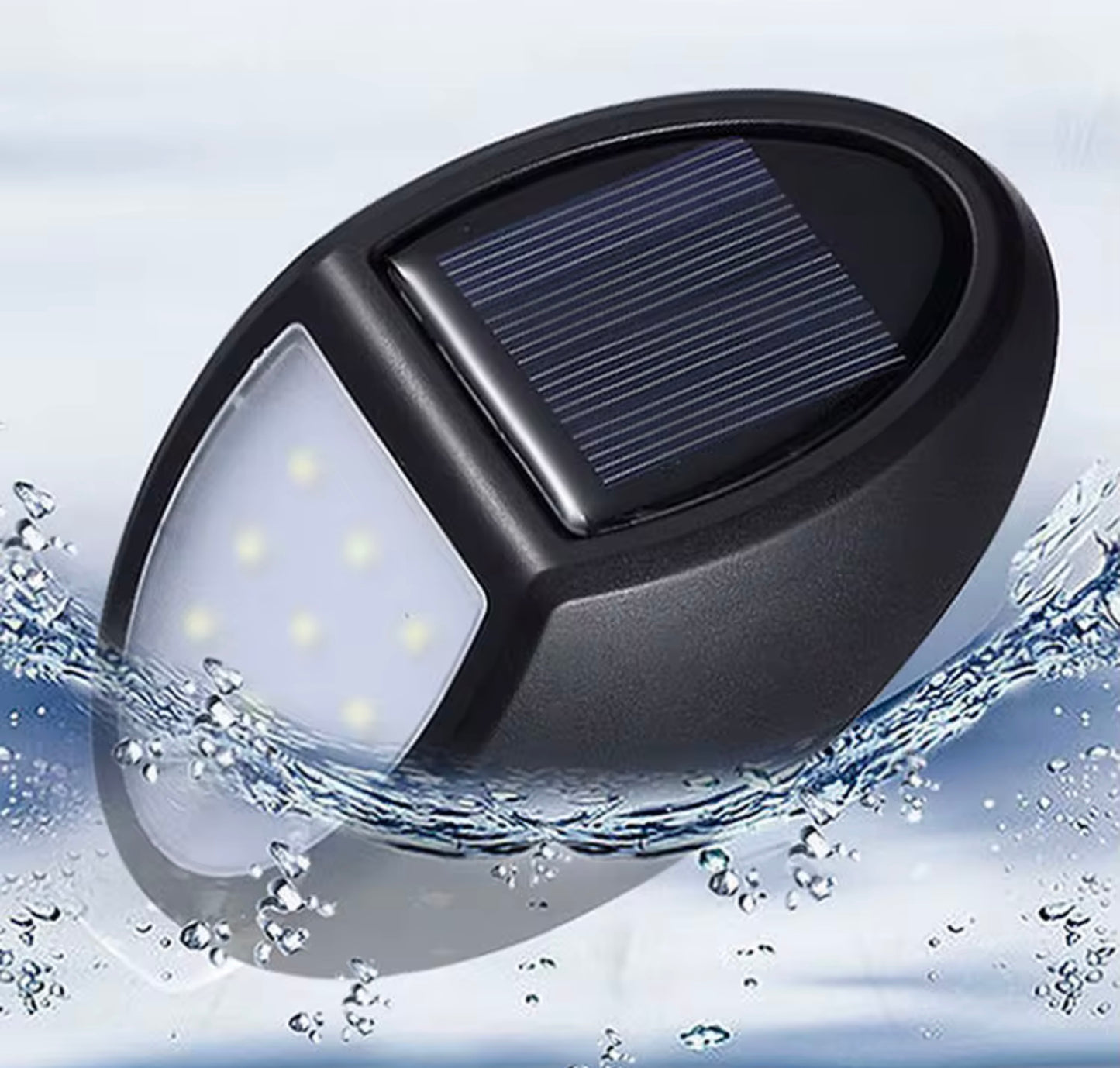 AWNING ARM STRAPS WITH BUILT IN SOLAR POWERED LED LIGHTS