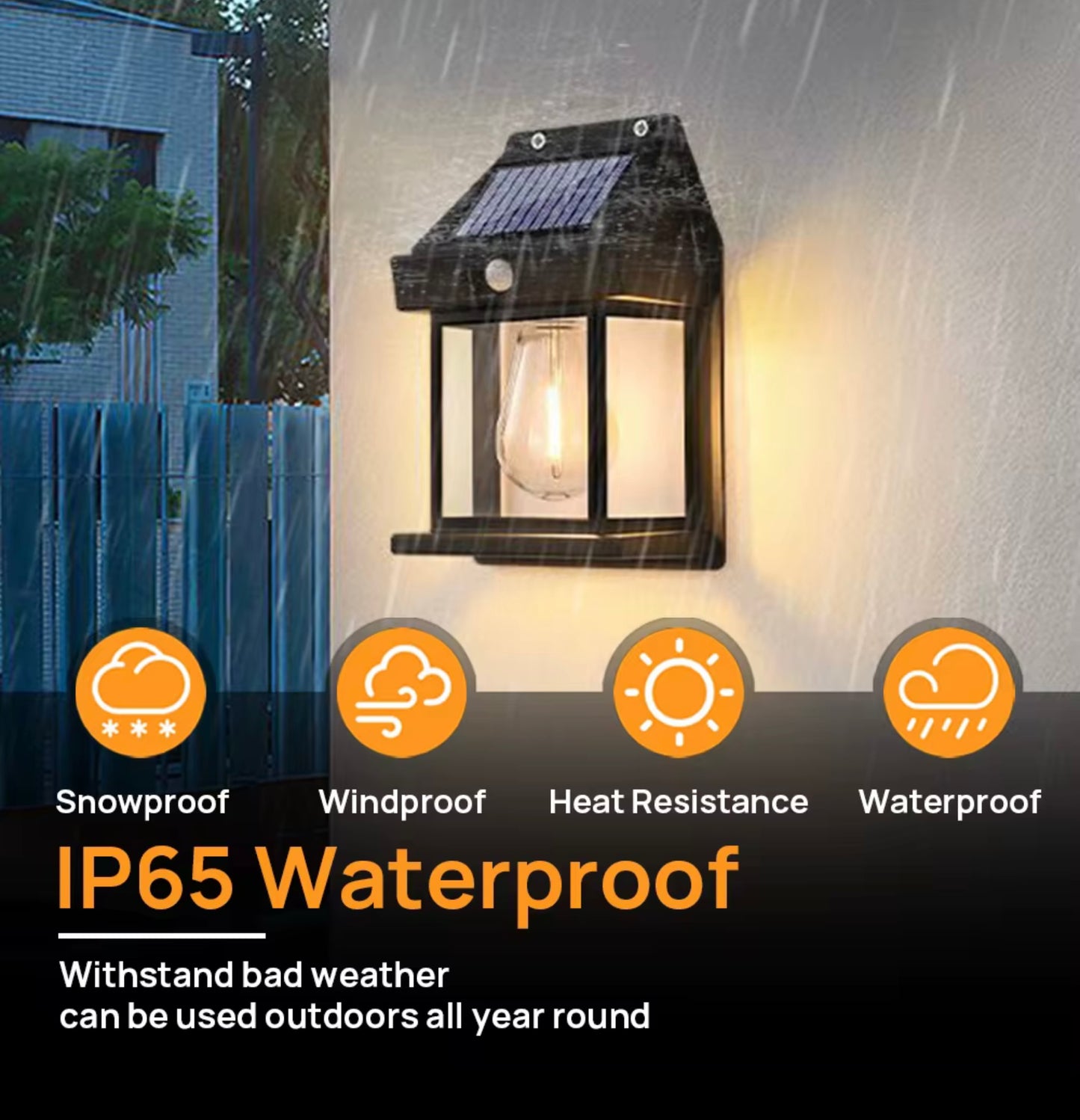 SOLAR POWERED INDUCTION LAMP