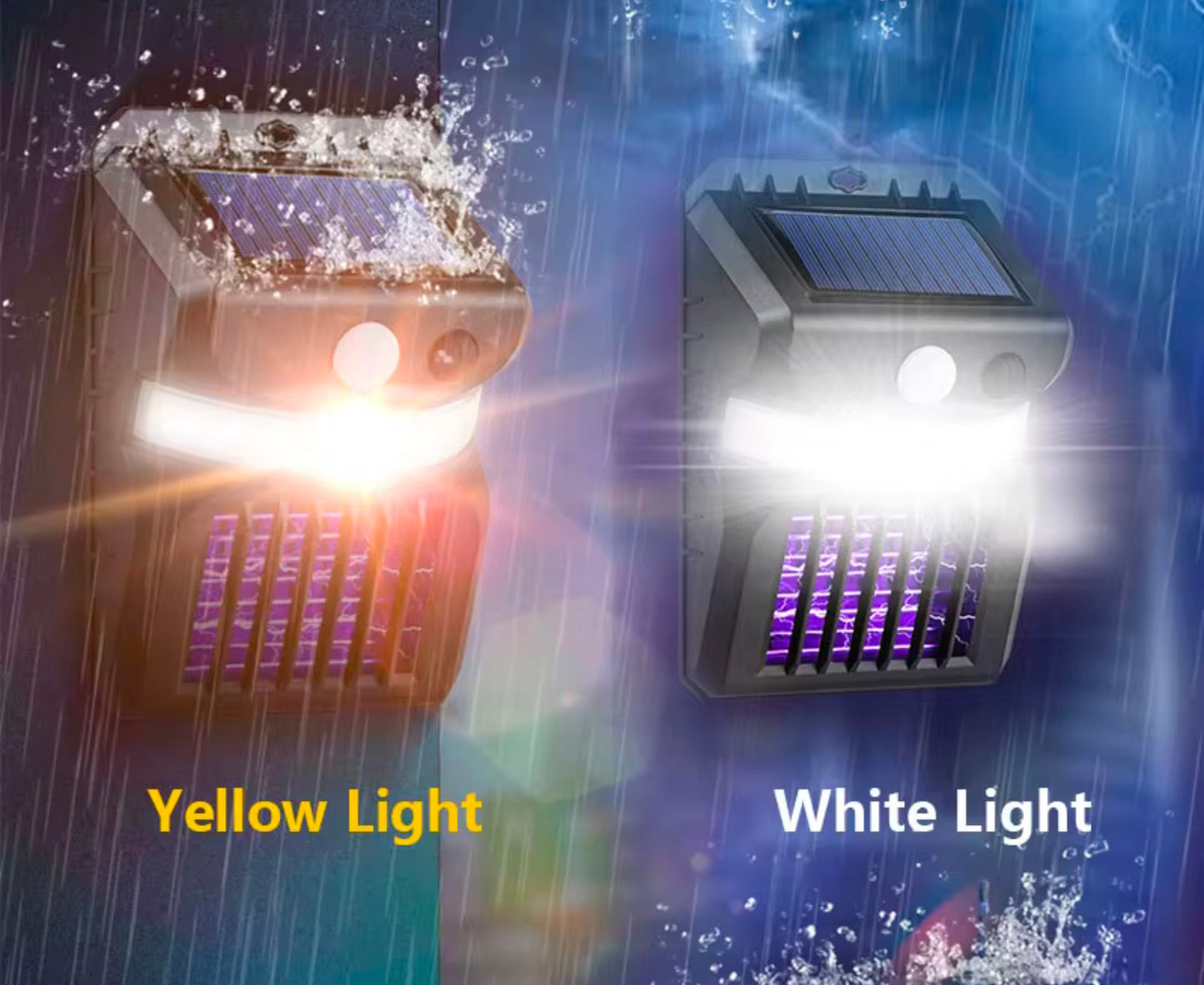 SOLAR POWERED CARAVAN/RV LIGHT/MOZZIE/ZAPPER ATTACHES TO AWNING STRAP PREVENTS ACCIDENTAL AWNING OPENING IN TRANSIT.