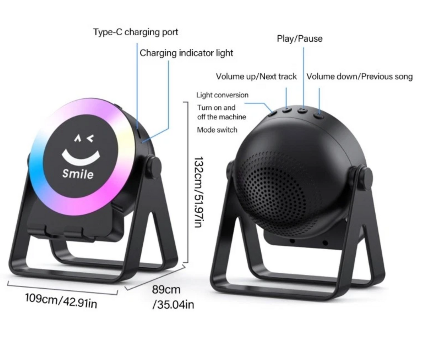 SPEAKER STAND FOR PHONE OR TABLET
