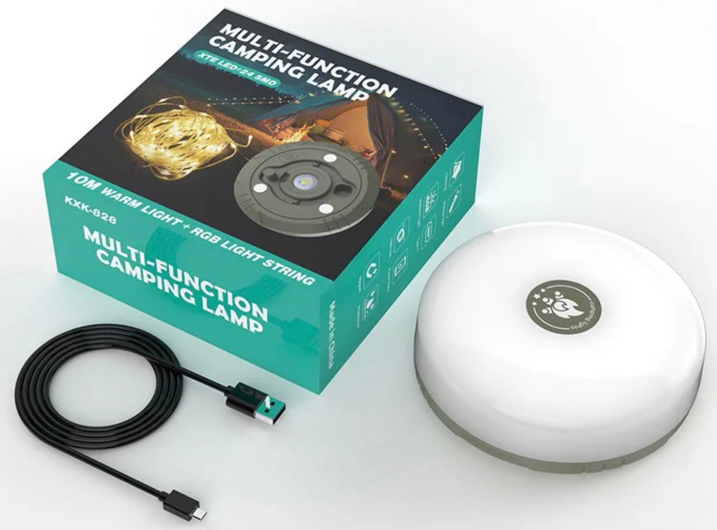 The ultimate and essential rechargeable camping light