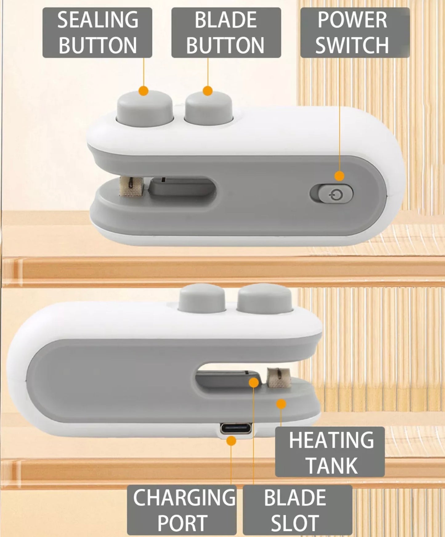 Rechargeable Hand Held Vacuum Sealing Machine
