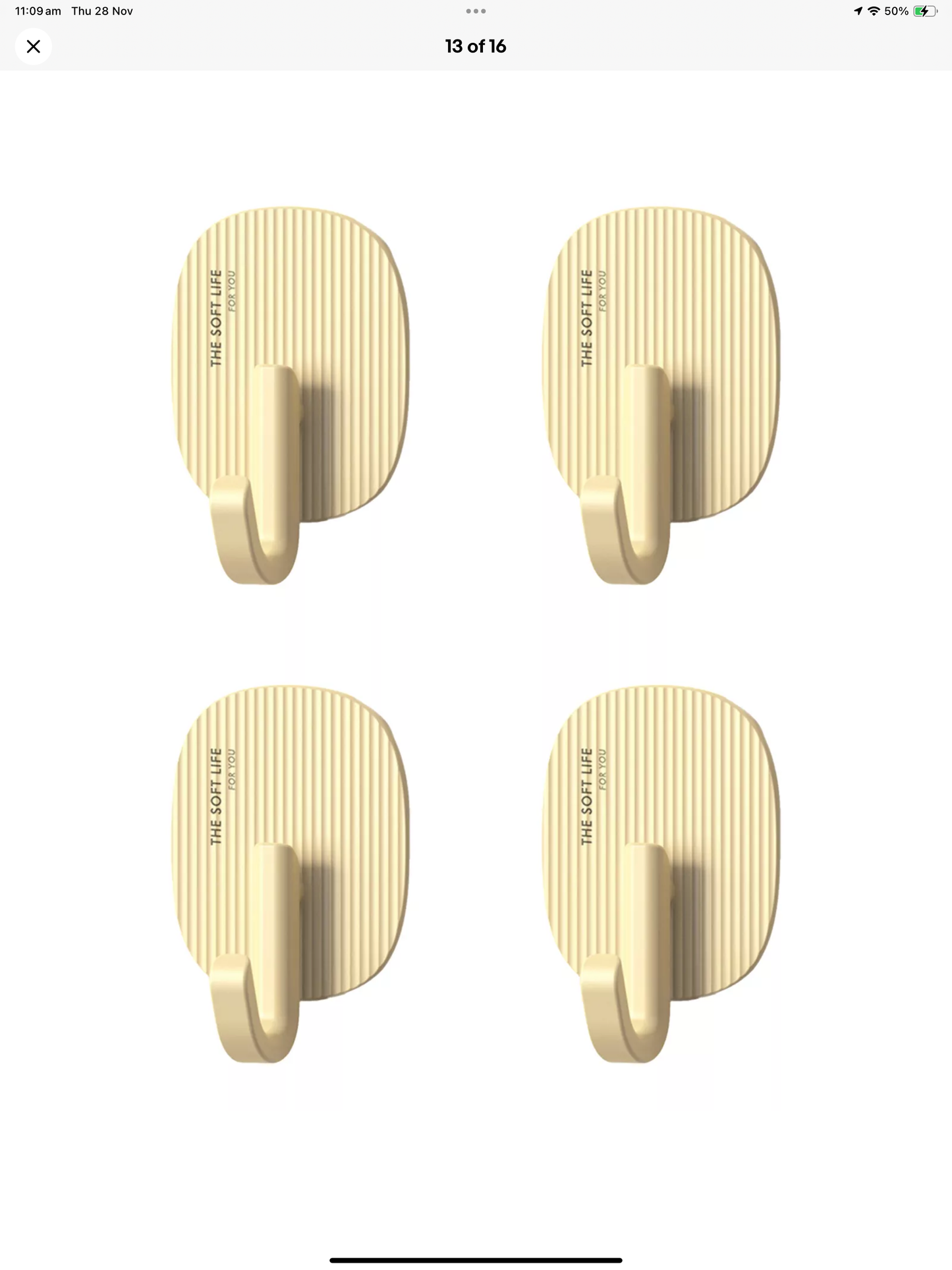 Self Adhesive Hooks - Pack of 4
