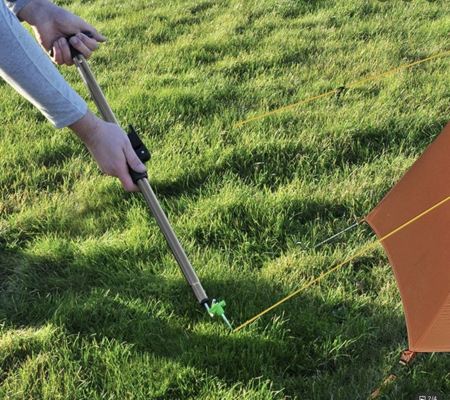 Telescopic Peg Remover