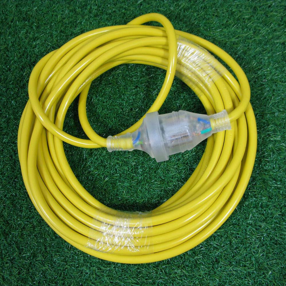 15amp Extension Lead - 10 metres long and Quality Storage Bag