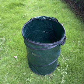 Collapsible rubbish bins