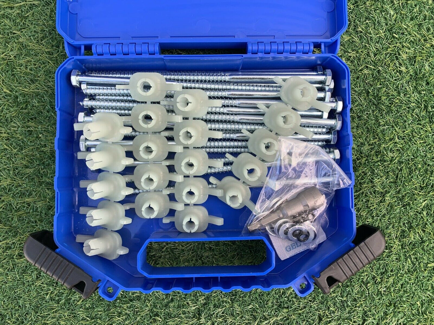 Glow in the dark Outdoor Camping Pegs in Handy Storage Case now with 20 pcs with Storage Bag