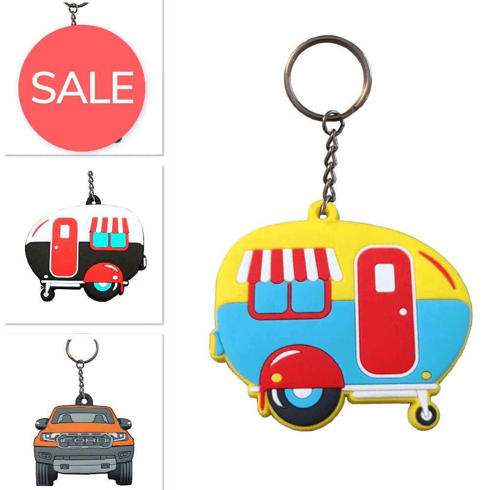 3D Silicon Rubber Keyrings - More Designs Just Added!