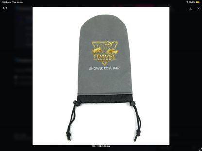 PADDED SHOWER ROSE BAG