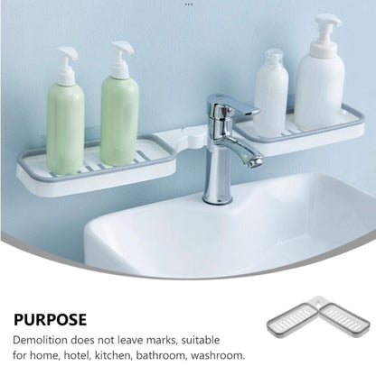 WALL MOUNTED BATHROOM OR KITCHEN STORAGE SHELF