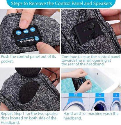 WIRELESS BLUETOOTH STEREO GOGGLES/HEADBAND