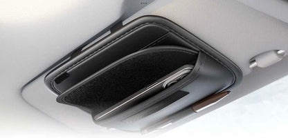 SUNGLASSES AND CARD HOLDER VISOR ORGANIZER