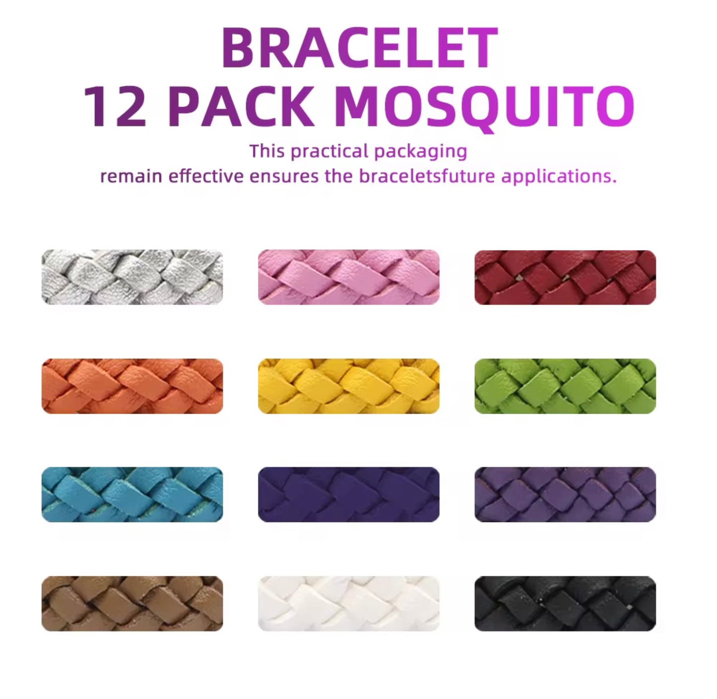 CHEMICAL FREE WRIST BANDS