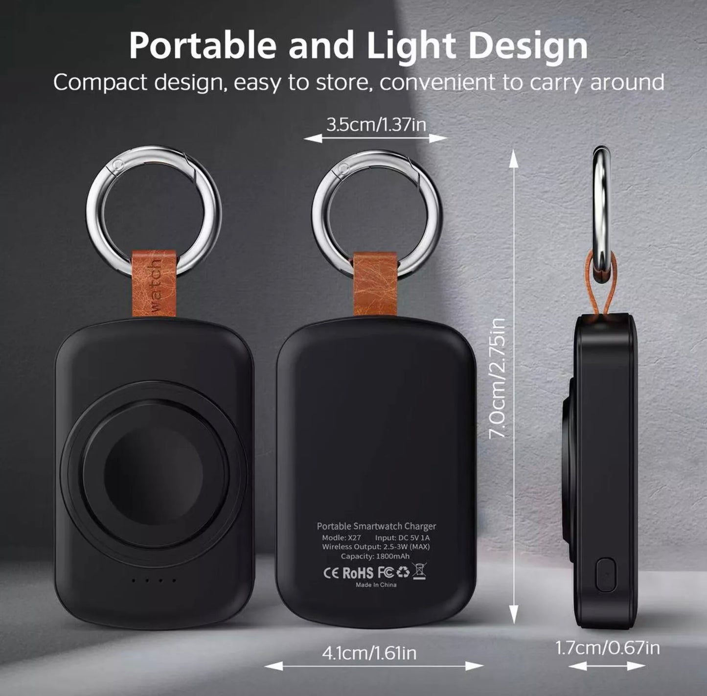 WIRELESS APPLE WATCH CHARGER