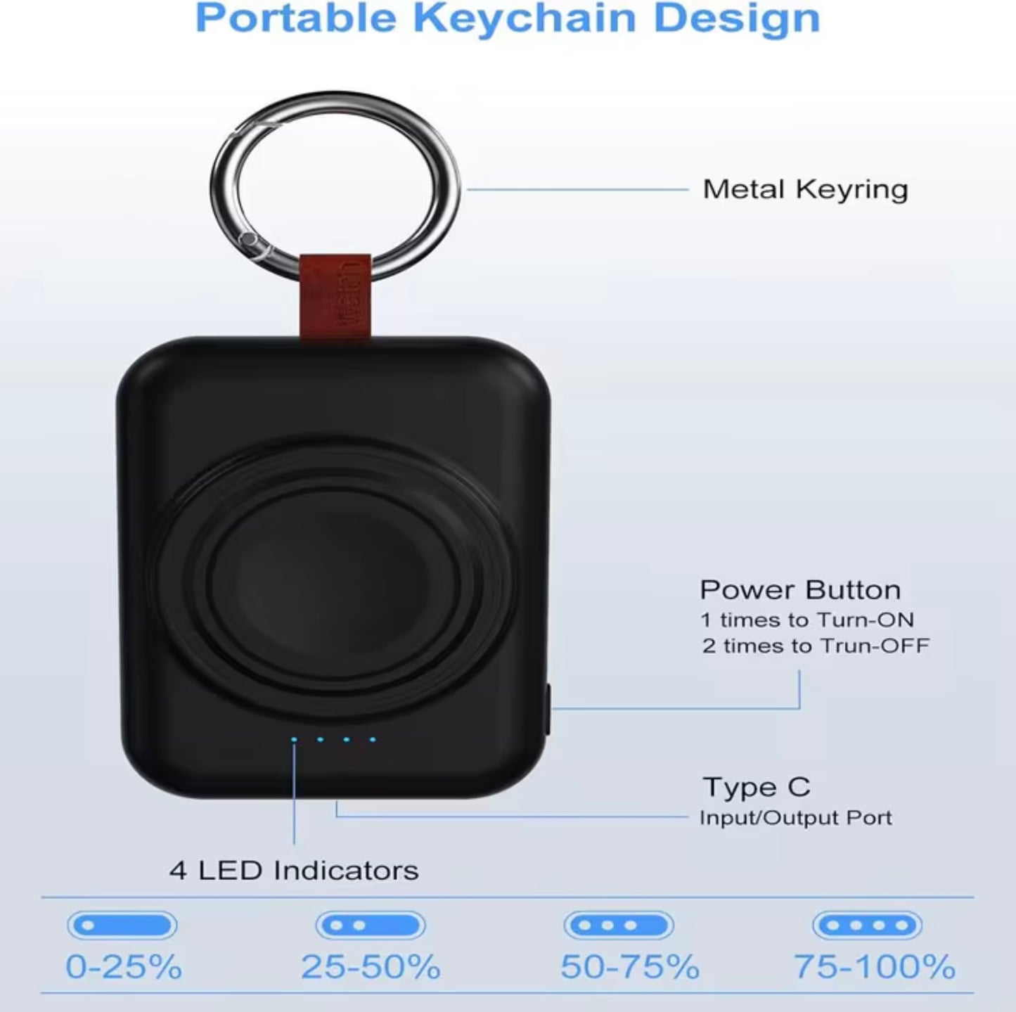 WIRELESS APPLE WATCH CHARGER