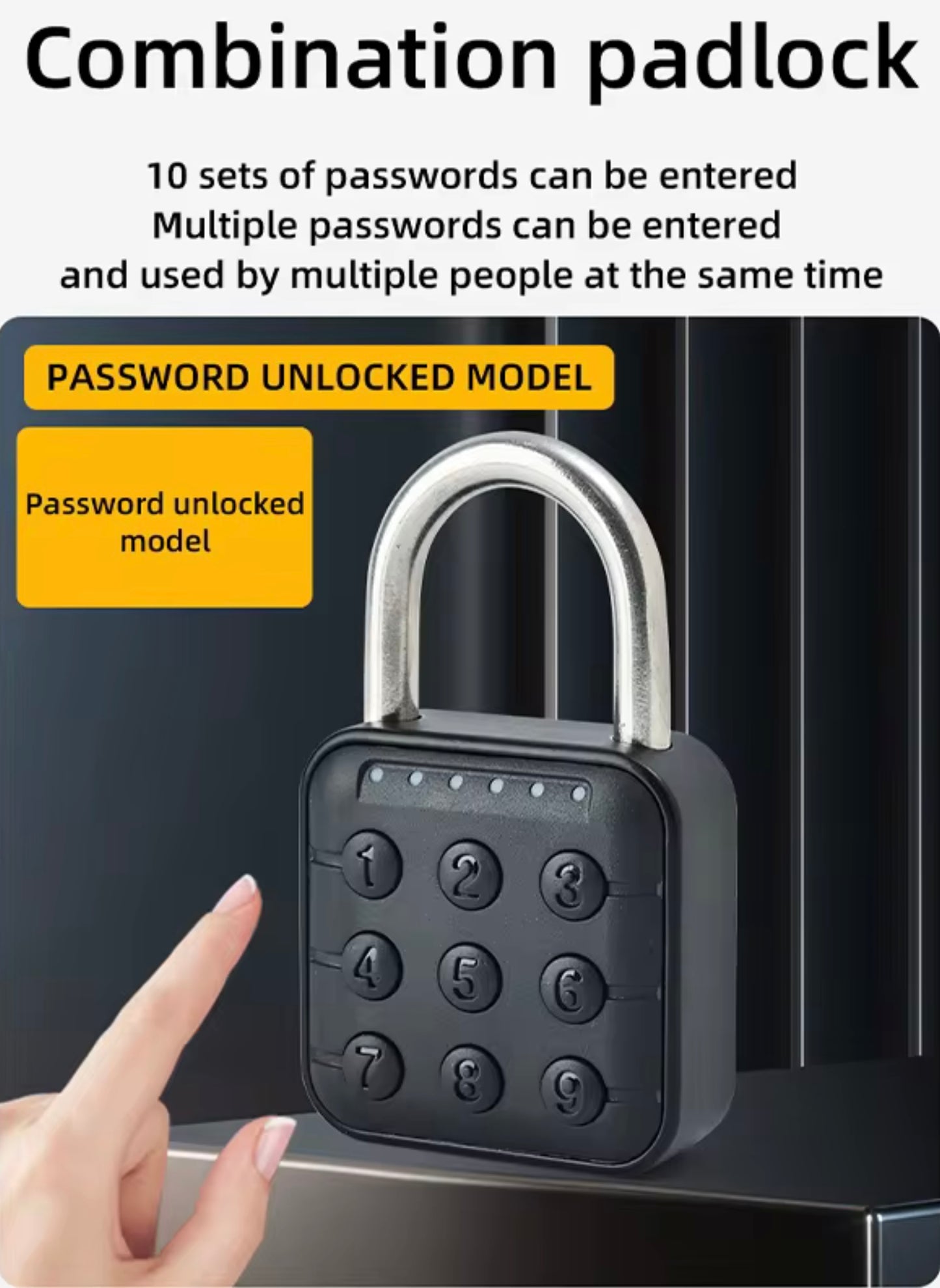 SMART PASSWORD PADLOCK