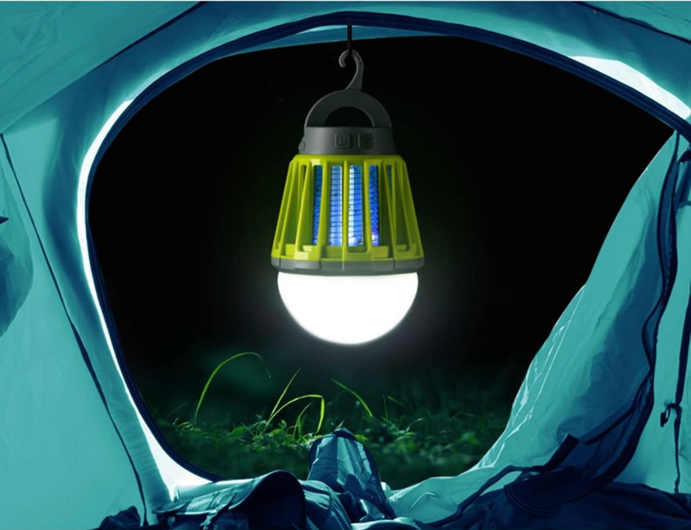 MOSQUITO KILLER LANTERN - 2 IN 1 UNIT