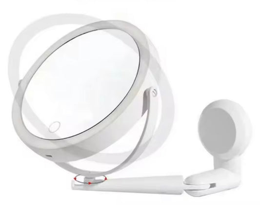 USB RECHARGEABLE MAKE UP MIRROR - STICK ON