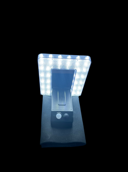 FOLD FLAT 30LED SOLAR LIGHT AND AWNING TIE DOWN STRAP