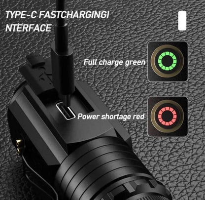 THE ULTIMATE MINI RECHARGEABLE FLASHLIGHT