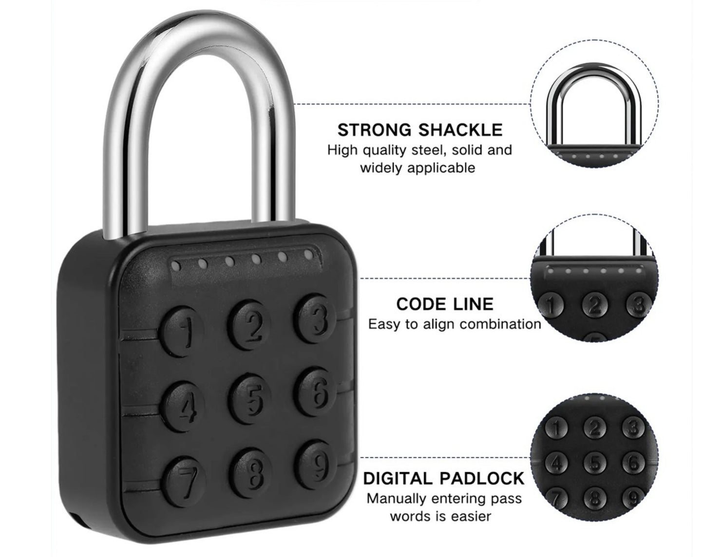 SMART PASSWORD PADLOCK