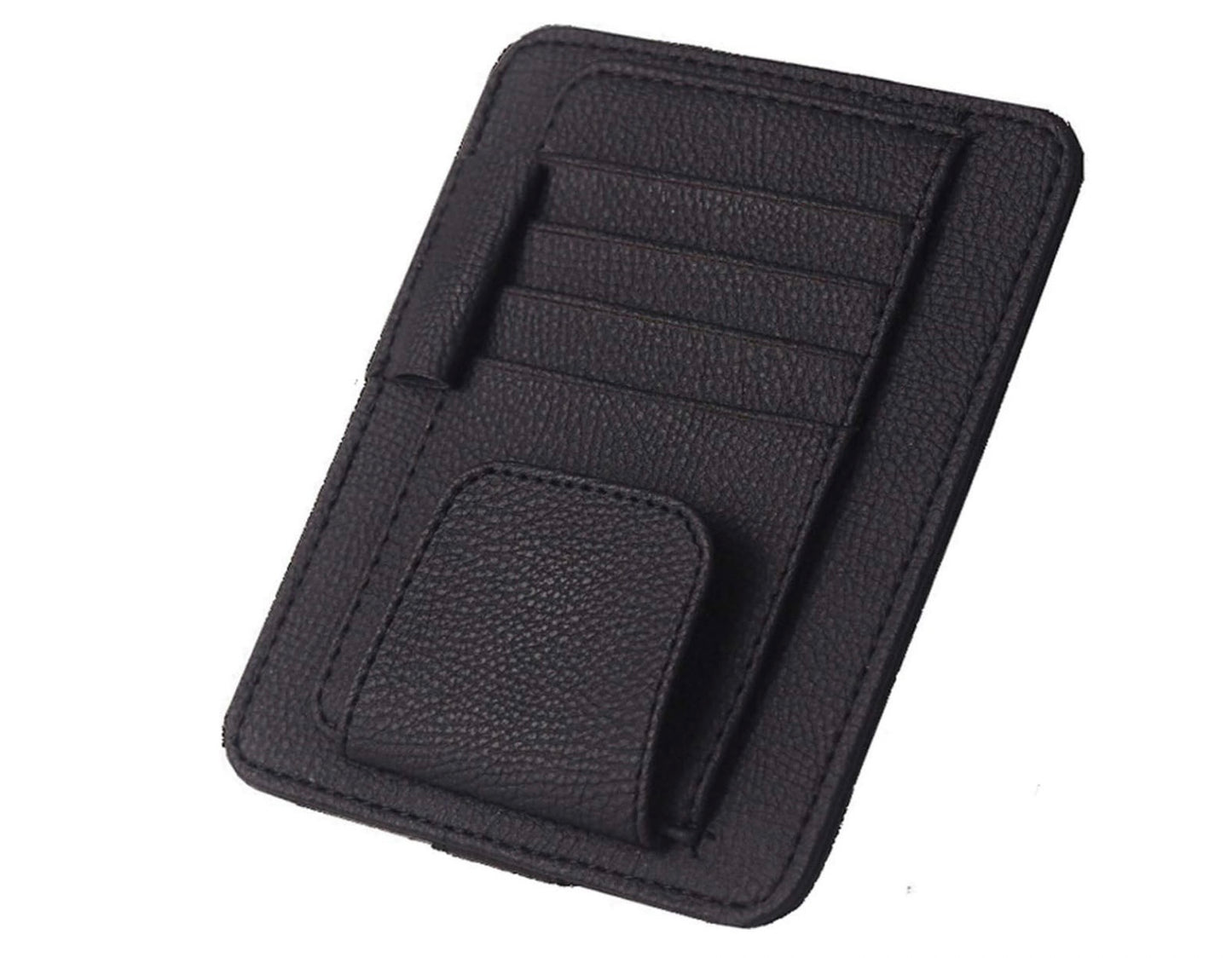 PU LEATHER CAR SUNVISOR ORGANIZER