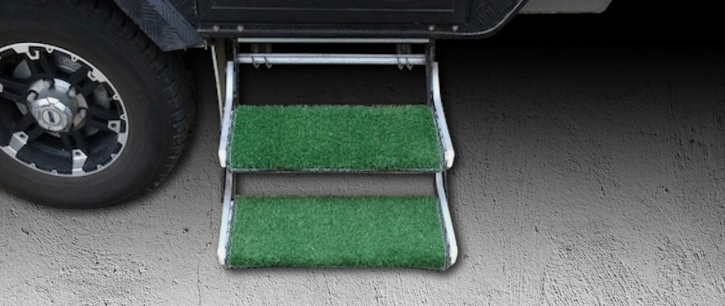 ARTIFICIAL GRASS CARAVAN STAIR TREAD MATS