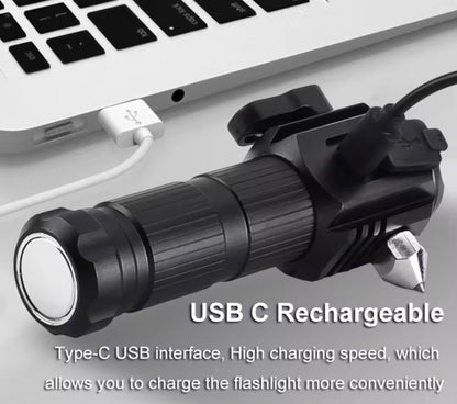 THE ULTIMATE MINI RECHARGEABLE FLASHLIGHT