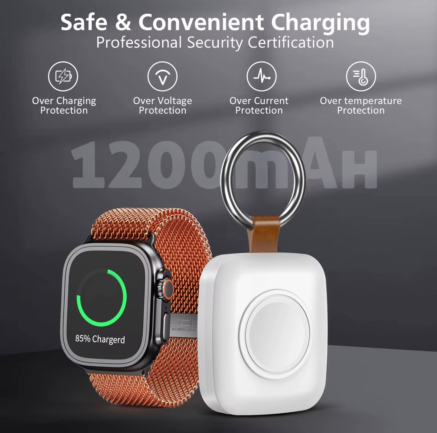 WIRELESS APPLE WATCH CHARGER