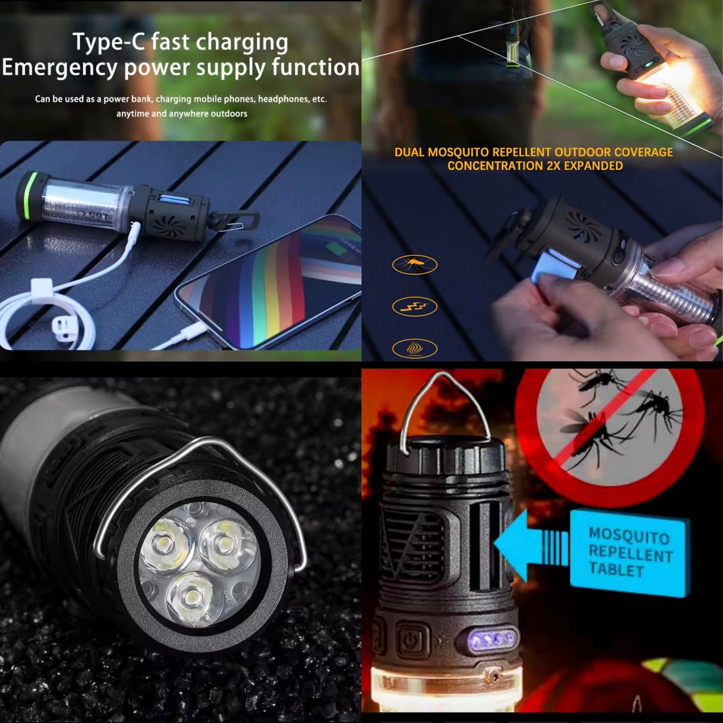 Multifunction Mosquito Repellant Lamp