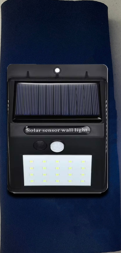 AWNING STAY WITH BUILT IN SOLAR POWERED LED LIGHT