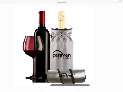 WINE SACK - GREAT LOOKING CARRY BAG FOR YOUR FAVOURITE WINE