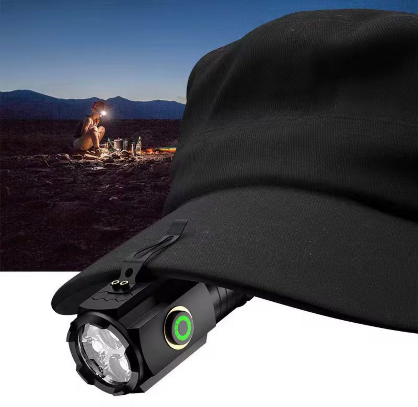 THE ULTIMATE MINI RECHARGEABLE FLASHLIGHT