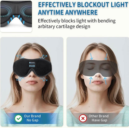 TRAVEL EYEMASK WITH STEREO BLUETOOTH SOUND