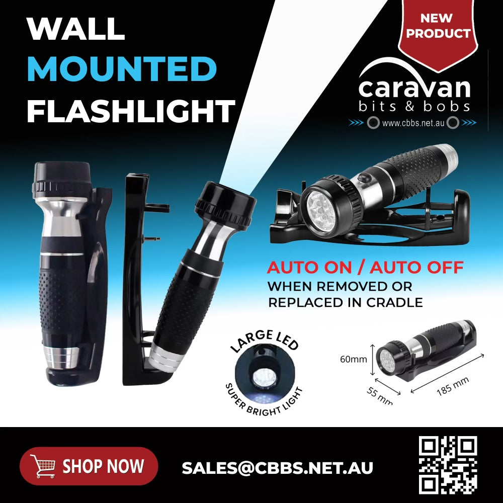 Wall Mounted Torch – Caravan Bits & Bobs