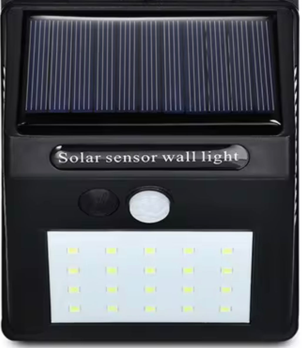 AWNING STAY WITH BUILT IN SOLAR POWERED LED LIGHT