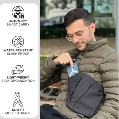 ANTI THEFT CROSSBODY TRAVEL BAG