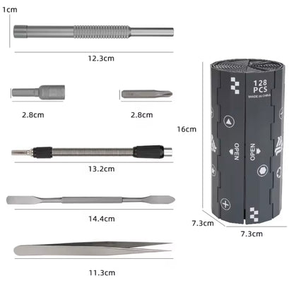128 IN 1 SCREWDRIVER SET
