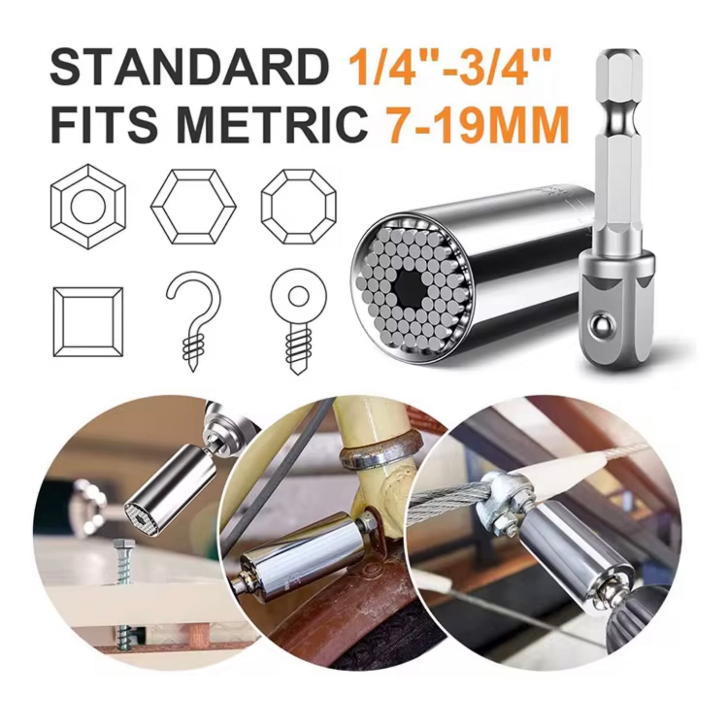 MULTIFUNCTION UNIVERSAL SOCKET TOOL