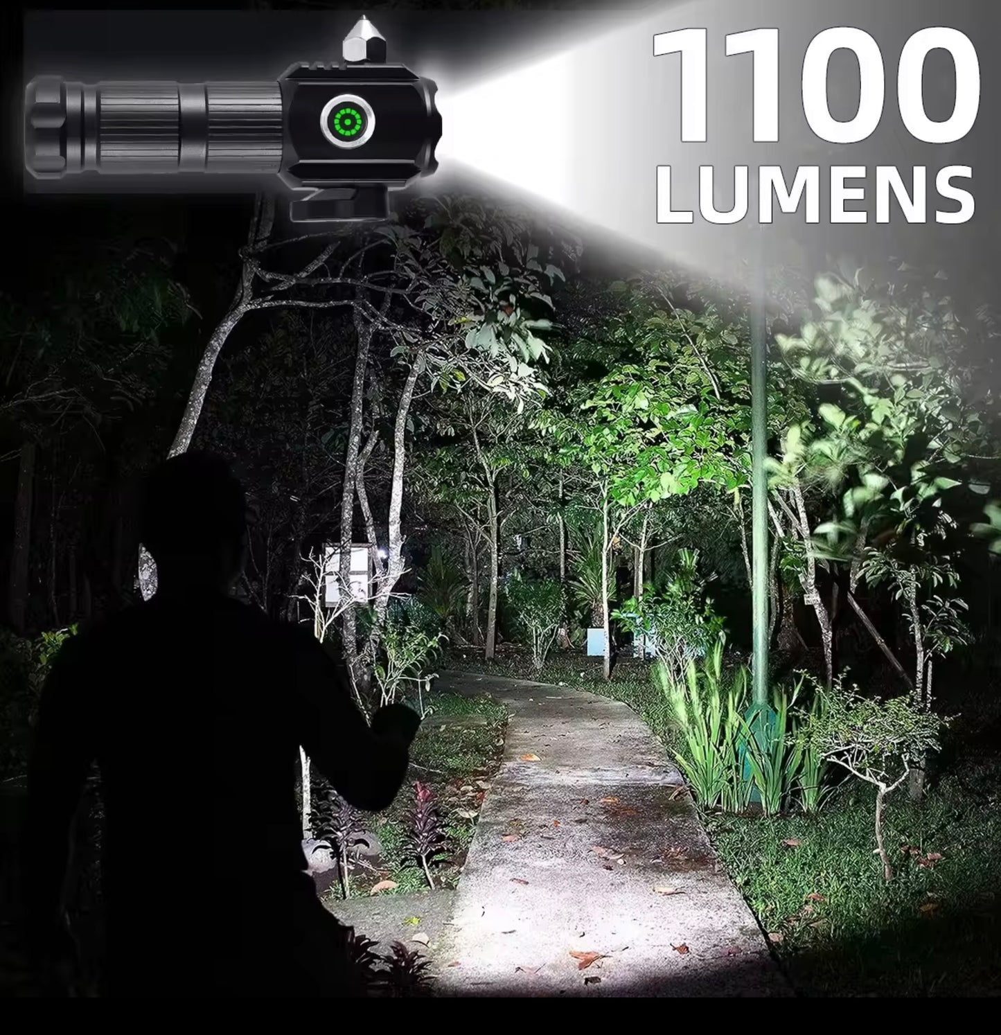 THE ULTIMATE MINI RECHARGEABLE FLASHLIGHT