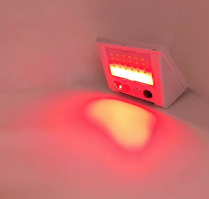 AWNING ARM SECURE STRAPS WITH BUILT IN SOLAR POWERED COMBINATION LIGHT/ALARM