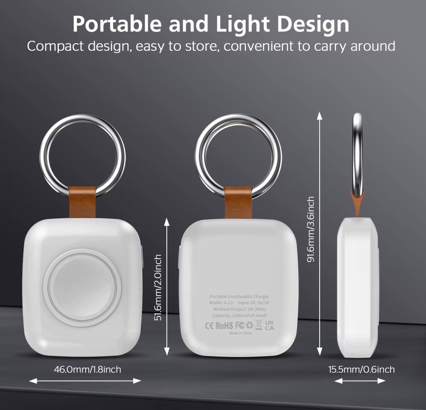 WIRELESS APPLE WATCH CHARGER