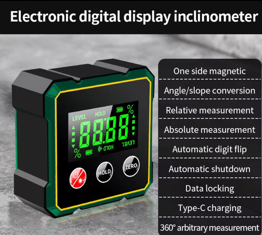 ELECTRONIC RECHARGEABLE DIGITAL LEVELLING DEVICE